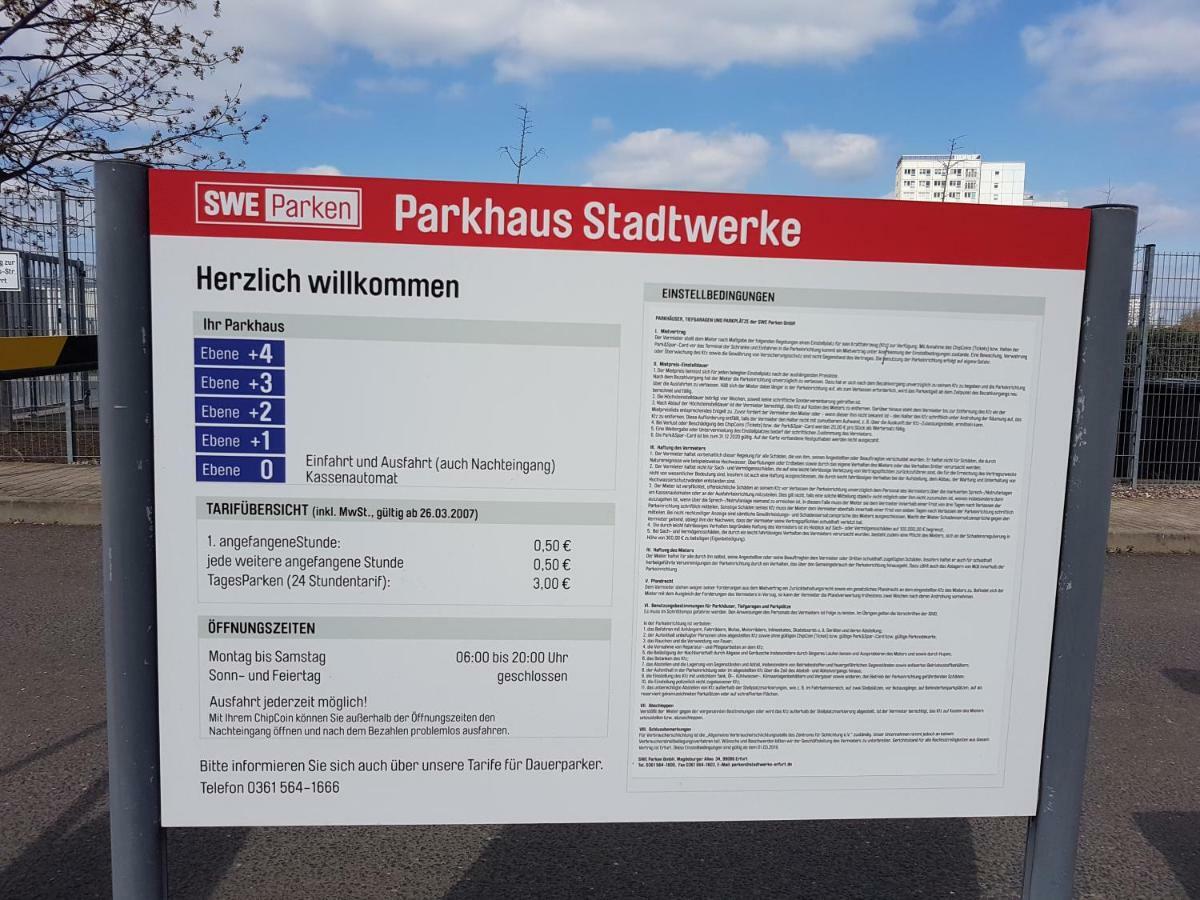 Unterkunft Einfach Und Zentral Erfurt Kültér fotó
